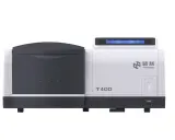 Modernas máquinas de absorción T400, con pantalla digital y puerto USB, listas para análisis precisos.